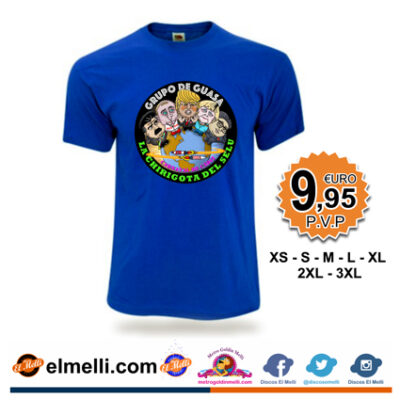 CAMISETA GRUPO DE GUASA  (Azul)