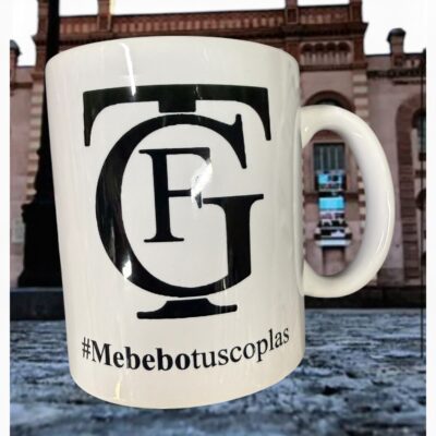 TAZA. ME BEBO TUS COPLAS GTF