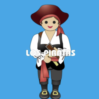 LOS PIRATAS . PITO LLAVERO CAIMOBIL