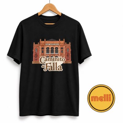 CAMINITO DEL FALLA . CAMISETA NEGRA