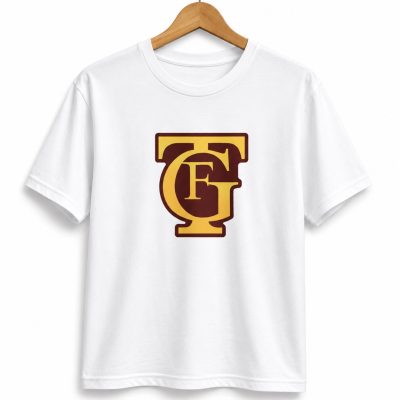 GTF LOGO. CAMISETA BLANCA