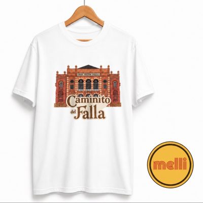 CAMINITO DEL FALLA  . CAMISETA BLANCA