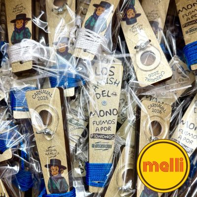 LOS AMISH DEL MONO. Pito Oficial Agrupación _ Madera DM