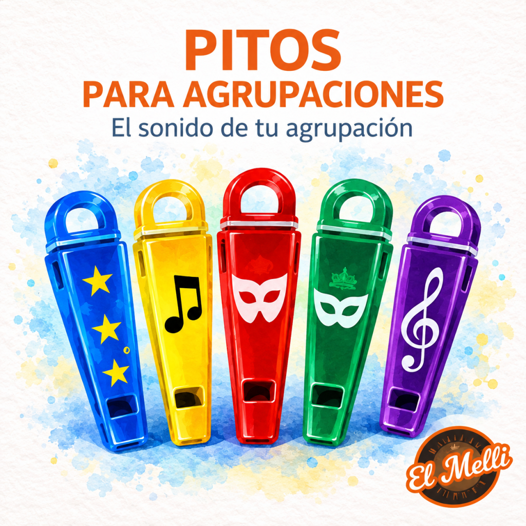 Pitos para agrupaciones